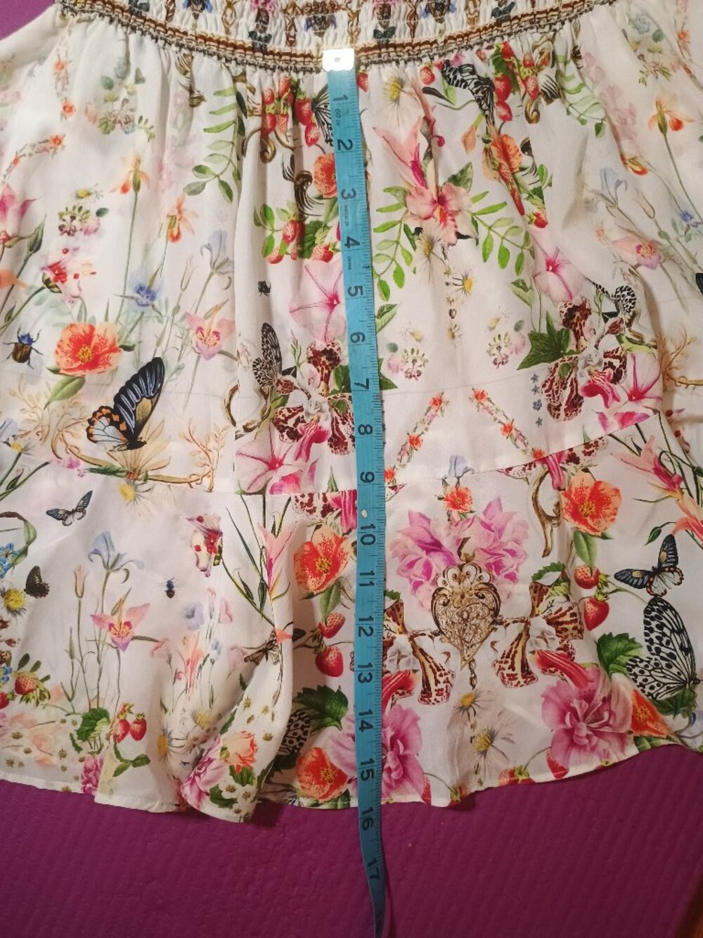 Camilla dress size S rose garden runaways RARE limited collection - Picture 10 of 11
